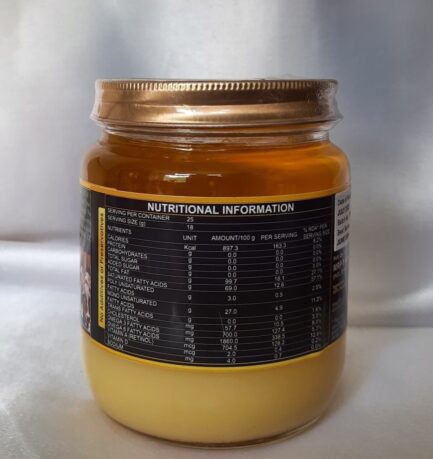 ALIMENTE - AL 997 A2 SAHIWAL COW PURE VEDIC GHEE - 500 ml - Image 3