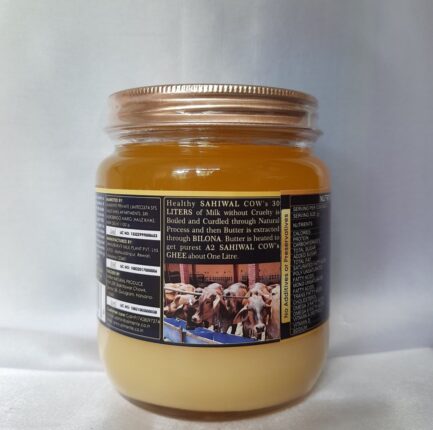 ALIMENTE - AL 997 A2 SAHIWAL COW PURE VEDIC GHEE - 500 ml - Image 2
