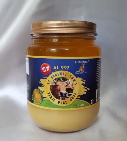 ALIMENTE - AL 997 A2 SAHIWAL COW PURE VEDIC GHEE - 1 Litre